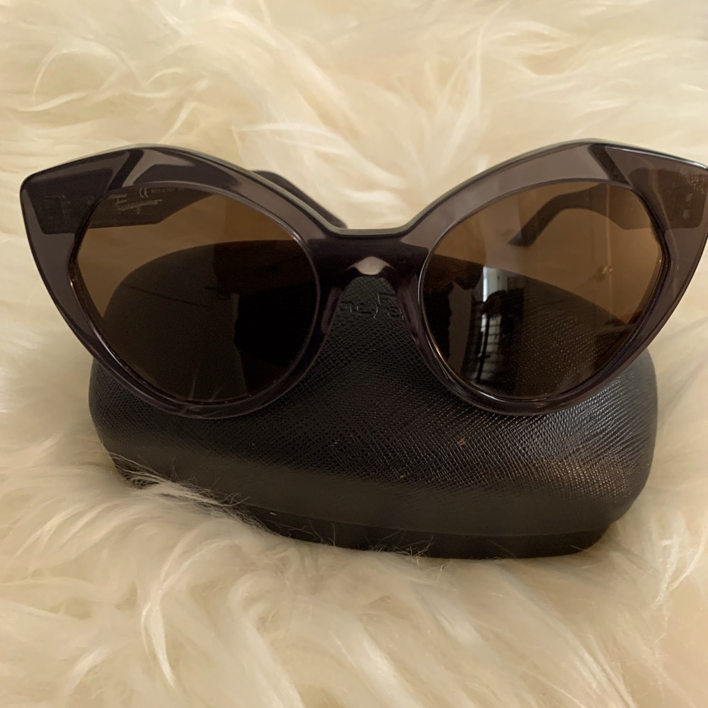 Authentic Salvatore Ferragamo Cat Eye